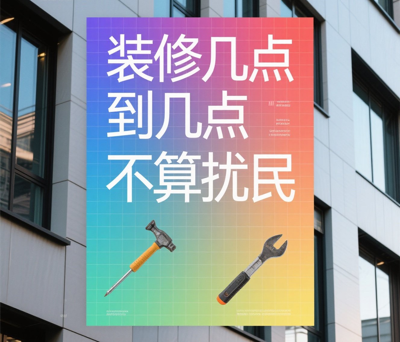 装修几点到几点不算扰民